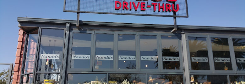 Nando’s East Rand Mall Drive Thru in Boksburg, Gauteng, South Africa